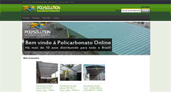 Desktop Screenshot of policarbonatoonline.com.br